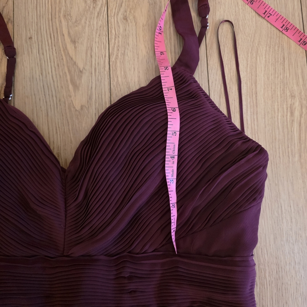 Birdy Grey Burgundy Gown- L - Picture 14 of 14